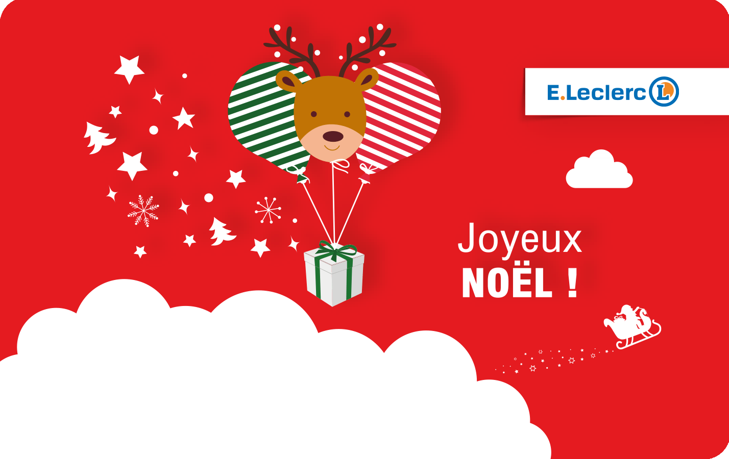 Carte cadeau E.Leclerc | Noël